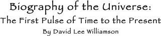 Biography of the Universe contents page